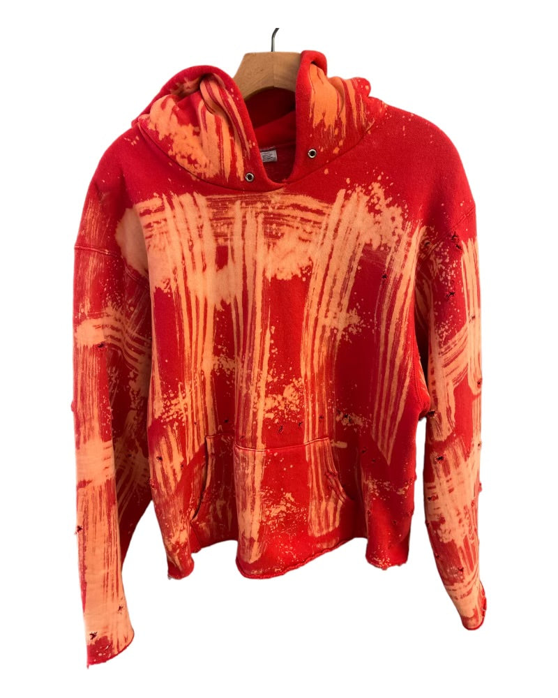 TYE DYE Distressed Hoodie